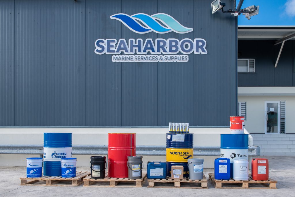 SeaHarbor is the official marine distributor of Shell, Gazprom, Total Lubmarine, and North Sea Lubricants