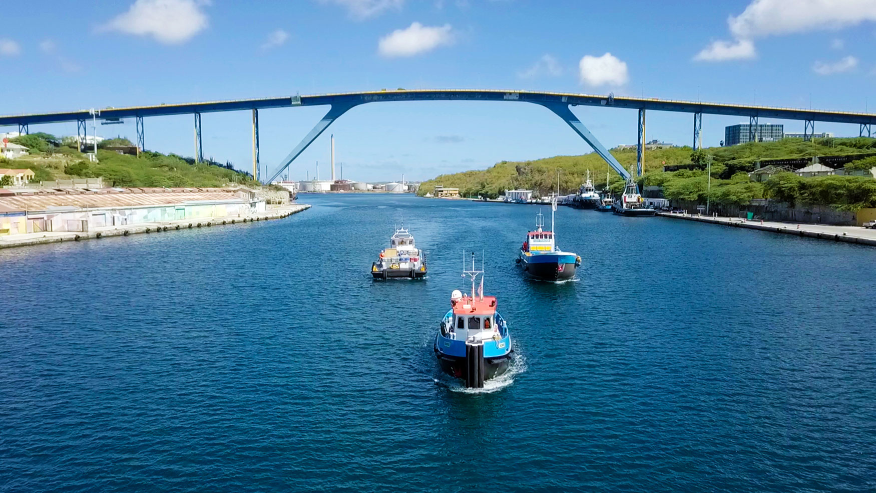SeaHarbor provides services in all of the major ports in Curaçao